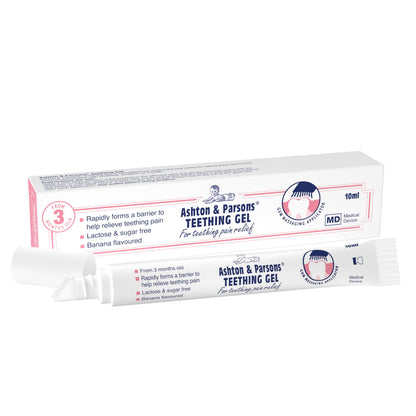 Ashton & Parsons Teething Gel 10ml for 3 Months+ | Soothes Teething