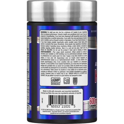 ALLMAX Essentials Ashwagandha KSM-66 (60 Veggie Caps) – Muscle Strength & Recovery