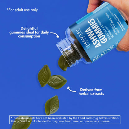 Ashwagandha Gummies for Stress & Mood Support – Strawberry, Vegan, Non-GMO