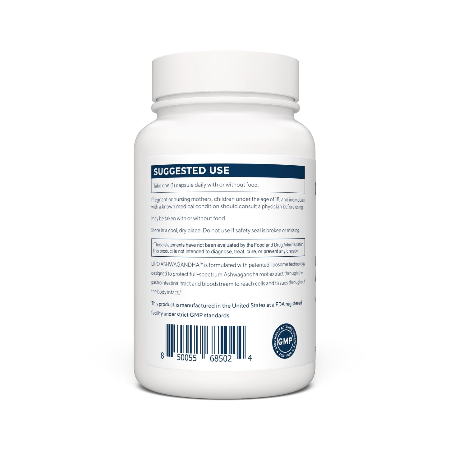 Renue By Science Ashwagandha | High Strength Liposomal Ashwagandha Supplements | 90 Ashwaganda Capsules - 200mg Ashwaganda per Serving | Non-GMO | Made in The USA Third-Party Tested