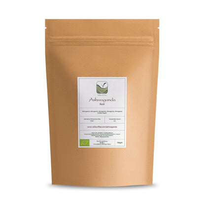 Ashwagandha Organic Root India - For Relexation - Ashwanda Roots - Ashwagonda - Indian Ginseng - Poison Gooseberry - Winter Cherry - Withania Root