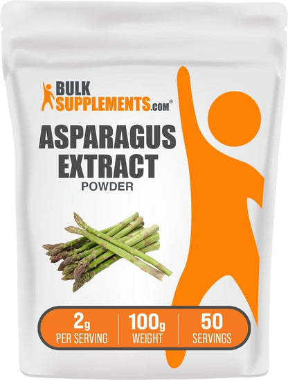 Asparagus Extract Powder & Shatavari – Gluten Free, 2g Serving, 100g