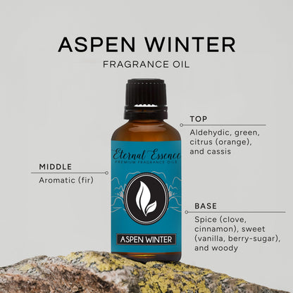 Aspen Winter 30ml Premium Fragrance Oil – Candle, Soap & Diffusers | Eternal Essence Oils