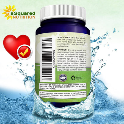 aSquared Nutrition CoQ10 200mg - 60 Capsules | Vegan CoQ10 Supplement