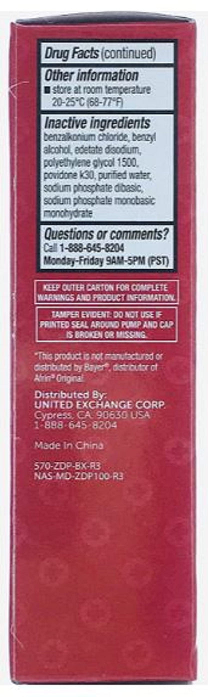 ASSURED Nasal Relief Spray – 12 Pack, 12-Hour Pump Mist, Oxymetazoline HCl, 0.5 fl oz