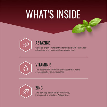 Approved Science Astaxanthin 12 mg - Extra Strength Antioxidant | 180 Vegan Capsules