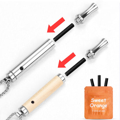 ASTOFLI Flavoured Inner Filter Packs: Orange, Pomelo & Lemon Breathlace Necklace with Resistance Filter