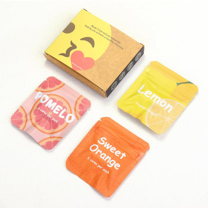 ASTOFLI Flavoured Inner Filter Packs: Orange, Pomelo & Lemon Breathlace Necklace with Resistance Filter