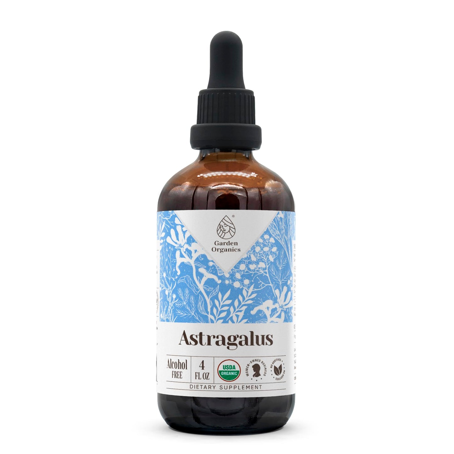 Astragalus Organic Alcohol-Free Extract | High-Potency Tincture (4 oz)
