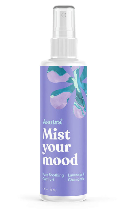 ASUTRA Lavender Pillow Spray for Sleeping (Lavender & Chamomile) – 4 fl oz Sleep Mist for Pillows & Linens