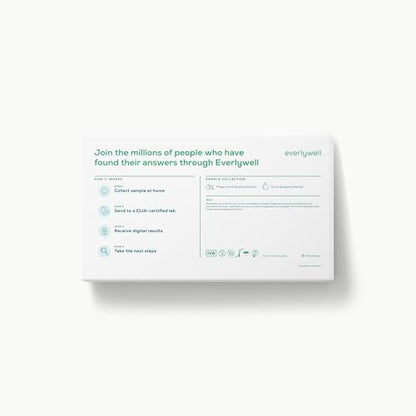 Everlywell at-Home STD Test for Women & Men – 5-Panel STI Kit (CLIA Certified)