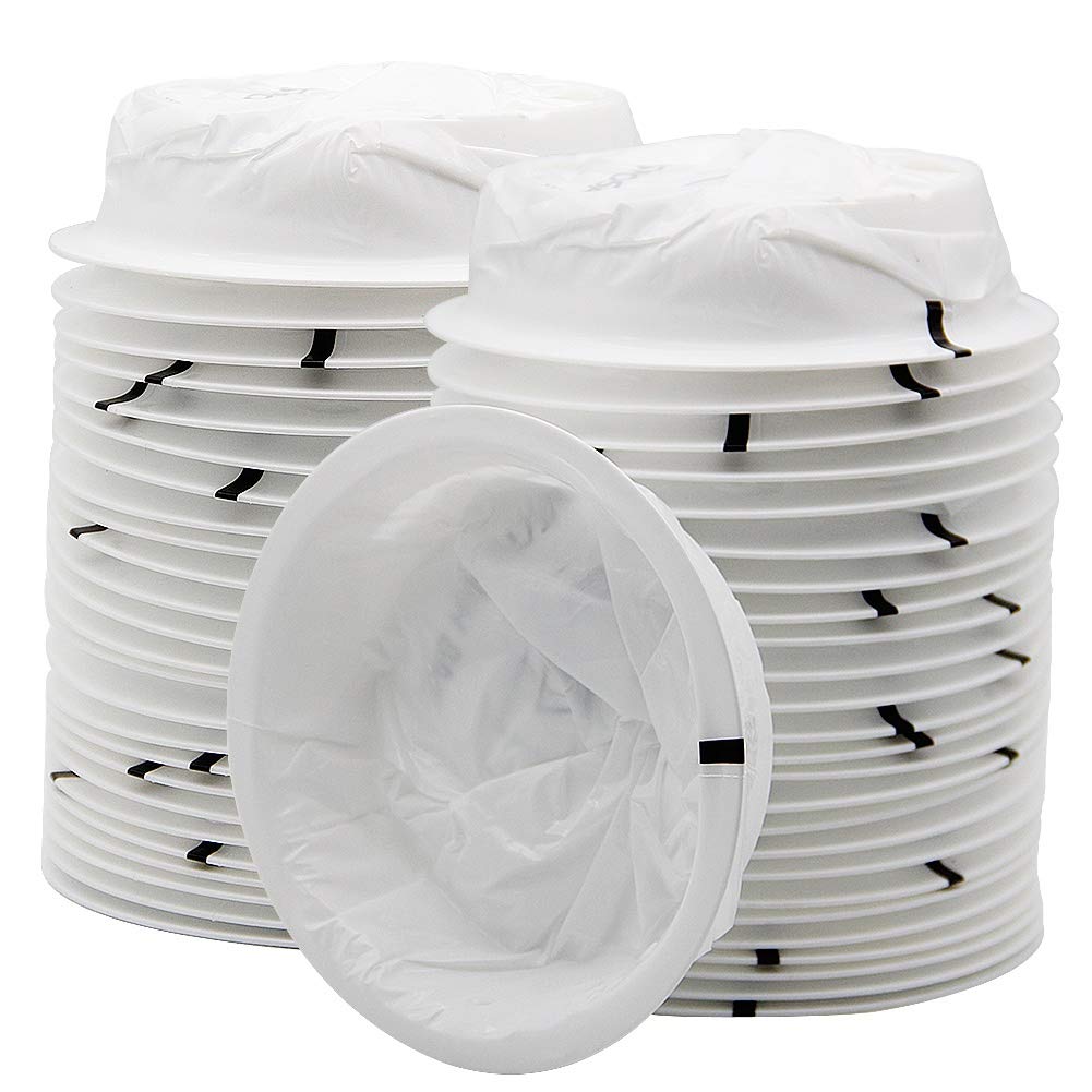 ATDAWN 50 Pack Emesis Bags – Disposable Vomit Bags for Travel, Car & Aircraft