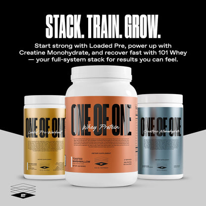 ONE OF ONE Creatine Monohydrate Powder - Pure Micronized, Unflavored, 80 Servings