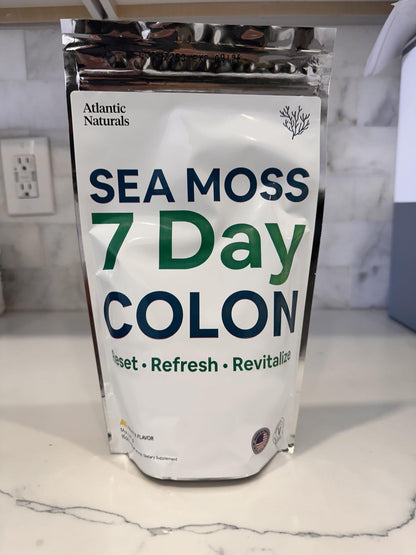 Atlantic Naturals Sea Moss Digestive Support Drink Mix – Pineapple 14oz (7-Day)