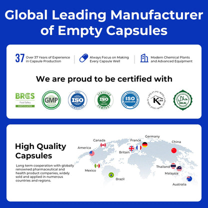 ATLEMISME Empty Vegan Capsules Size 1 – 100 Count | DIY Capsule Filling