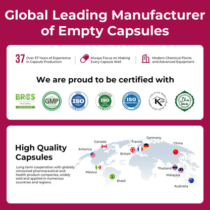 ATLEMISME Empty Gelatin Capsules Size 000 – 1000 Count | DIY Capsule Filling