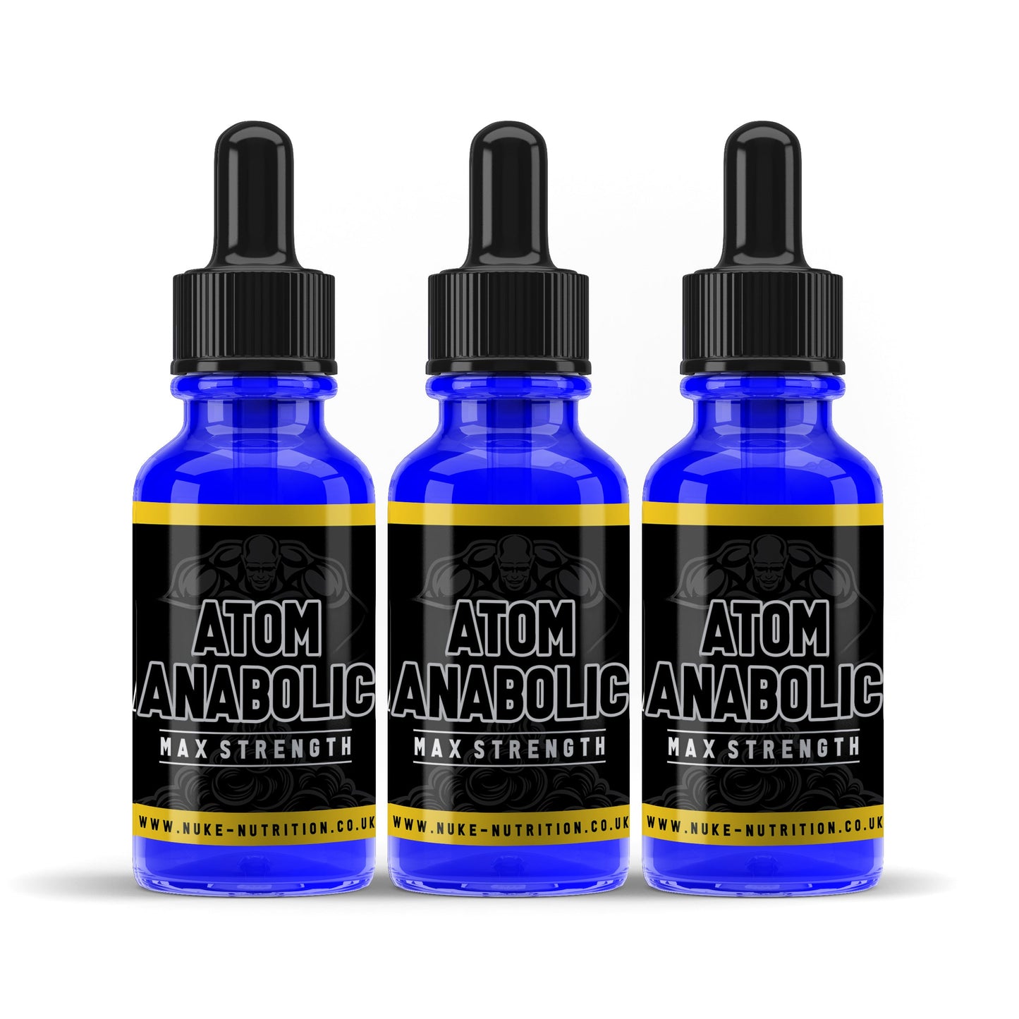 Atom Anabolic Liquid Testosterone Booster Muscle Growth & Strength