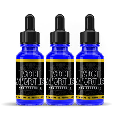 Atom Anabolic Liquid Testosterone Booster Muscle Growth & Strength