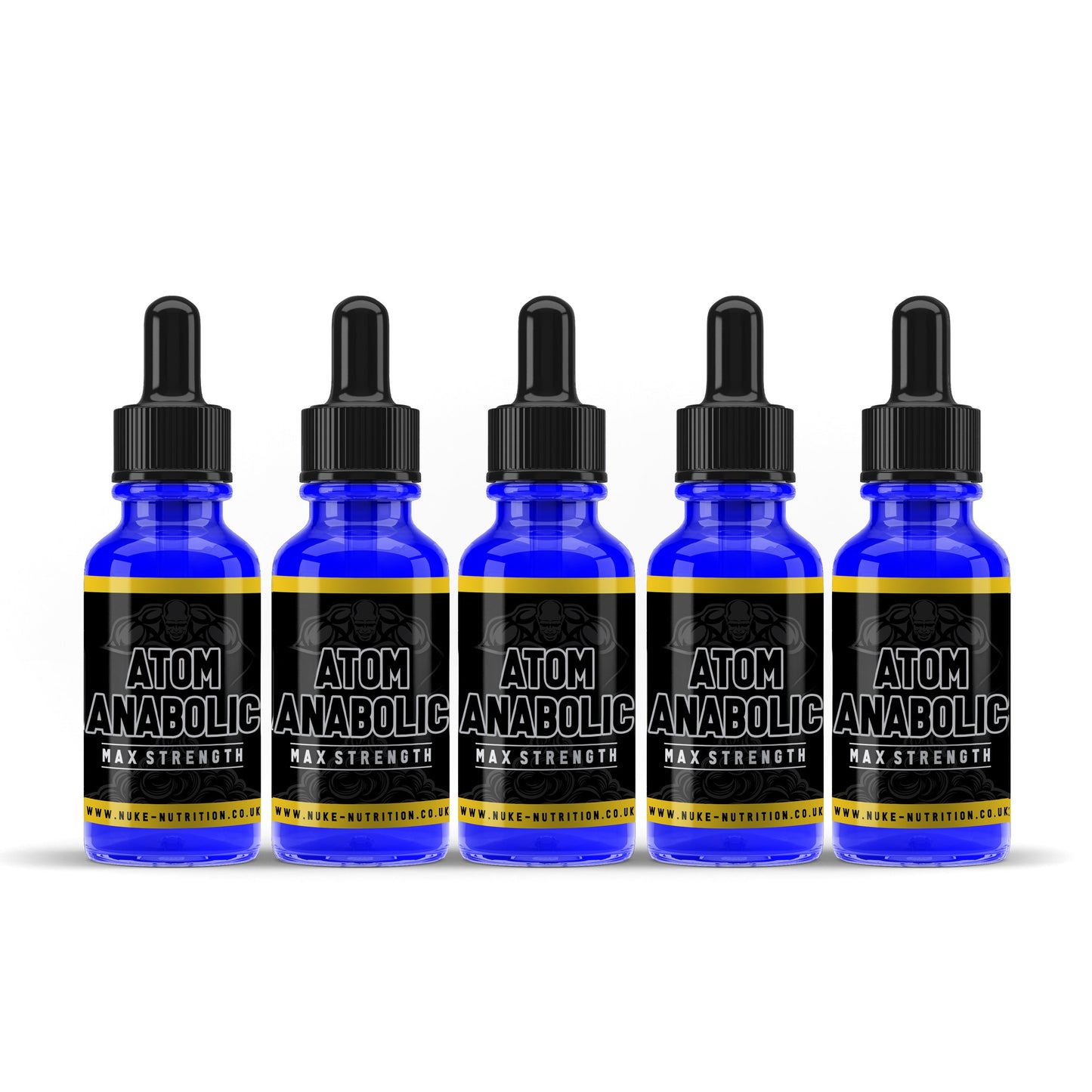 Atom Anabolic Liquid Testosterone Booster Muscle Growth & Strength