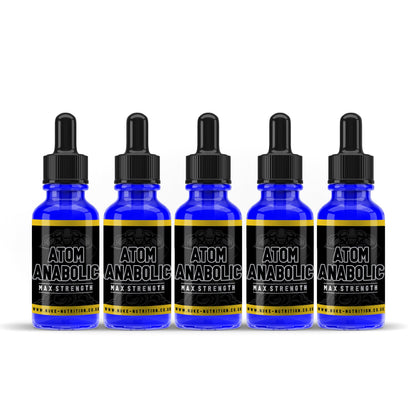 Atom Anabolic Liquid Testosterone Booster Muscle Growth & Strength