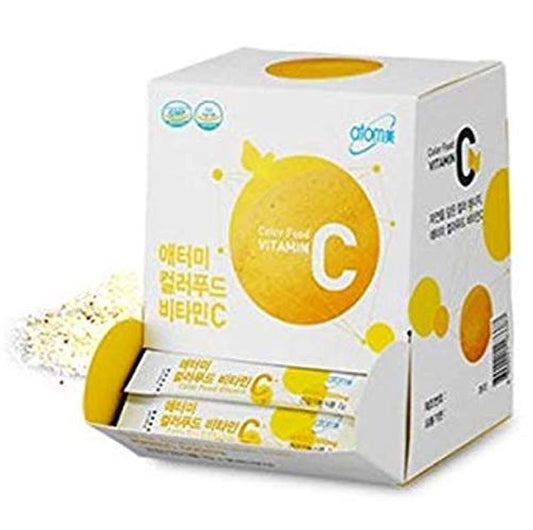 ATOMY Colorfood Vitamin C Powder - 180g | GooodLux BritishVita | Premium UK Vitamins & Wellness Supplements