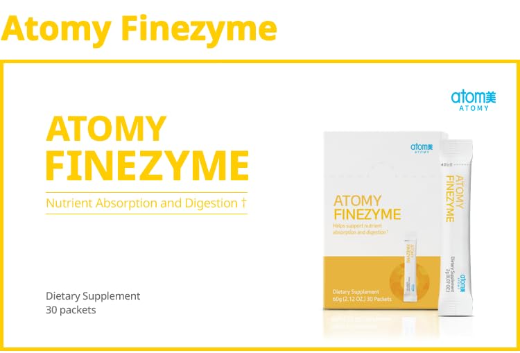 Atomy Finezyme Pineapple Fermentation Digestive Enzymes – 30 Packets