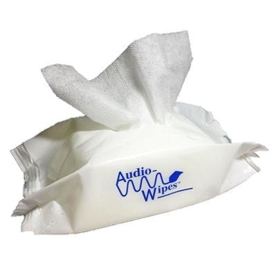 Audiologist's Choice Audiowipes Towelettes – Portable Pouch (Pack of 2)