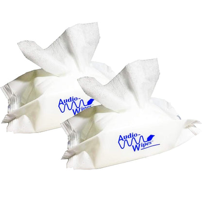 Audiologist's Choice Audiowipes Towelettes – Portable Pouch (Pack of 2)