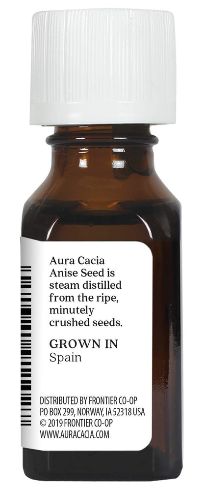 Aura Cacia Anise Seed Essential Oil - 100% Pure, 0.5 fl oz