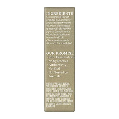 Aura Cacia Chill Pill Essential Oil Blend – 0.5 oz (Lavender, Peppermint, Orange, Basil, Chamomile & Patchouli)