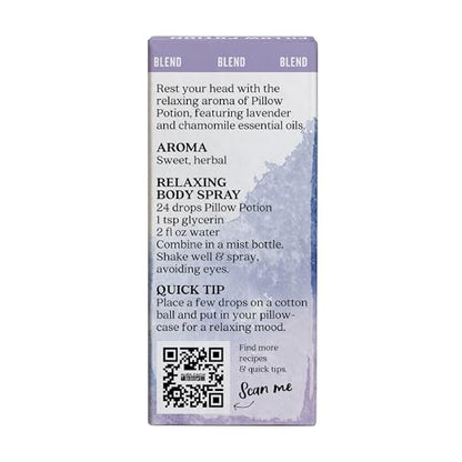 Aura Cacia Calming Pillow Potion Essential Oil, 0.5 fl oz