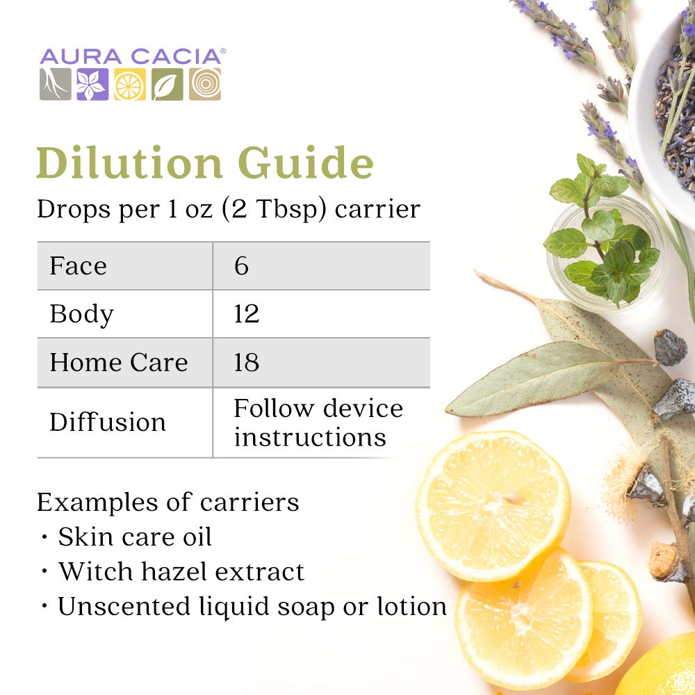 Aura Cacia Calming Lavender Essential Oil - 4 Fl Oz