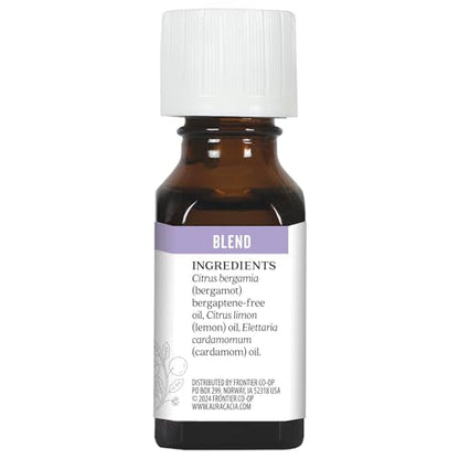 Aura Cacia Creative Juice Essential Oil Blend – 0.5 fl oz for Focus & Creativity