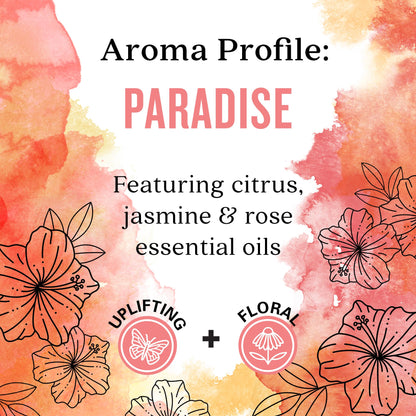 Aura Cacia Island Retreat Essential Oil Kit - Light Aroma, No Synthetic Fragrances