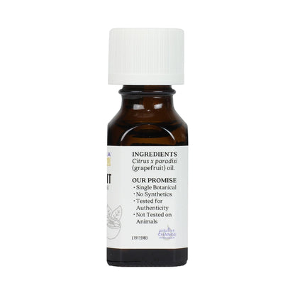 Aura Cacia Joyful Grapefruit Essential Oil – 0.5 fl oz | Pure Citrus Aroma