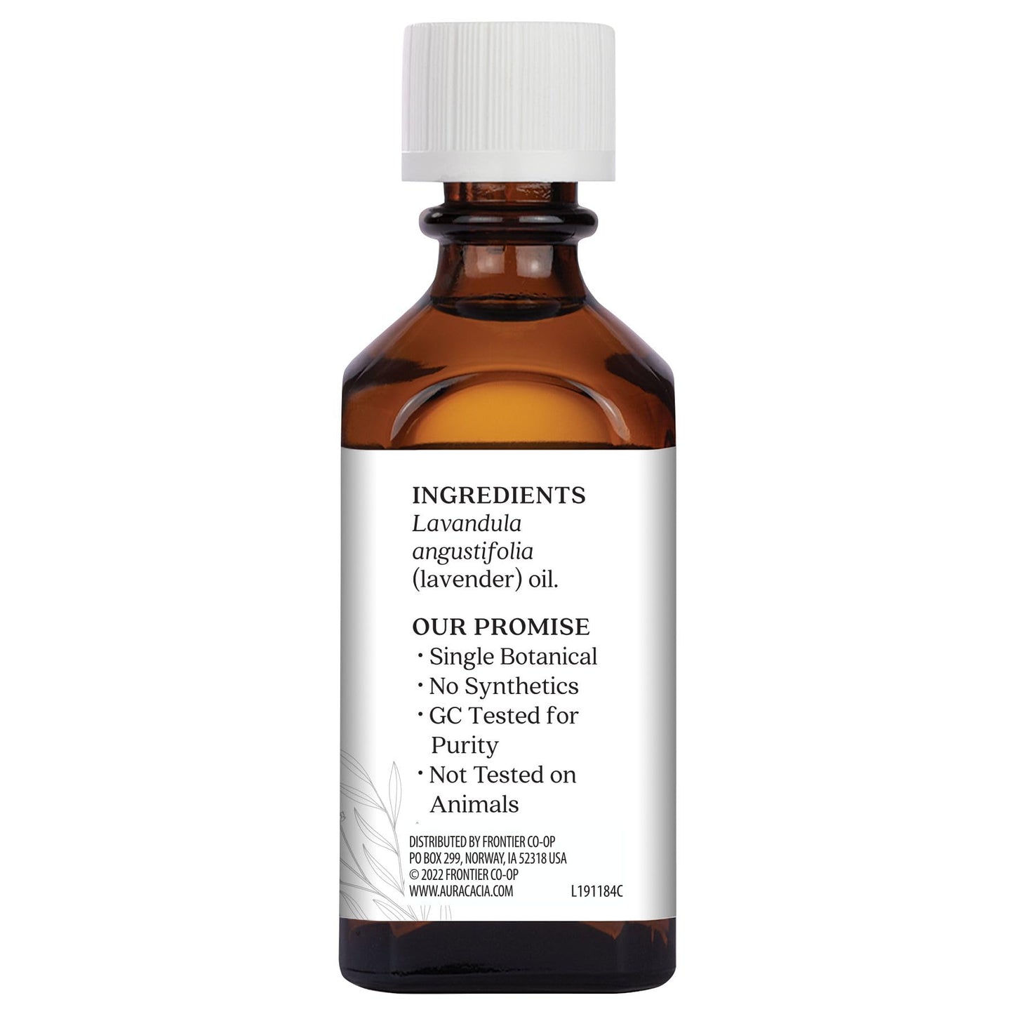 Aura Cacia 100% Pure Lavender Essential Oil – GC/MS Tested for Purity | 60 ml