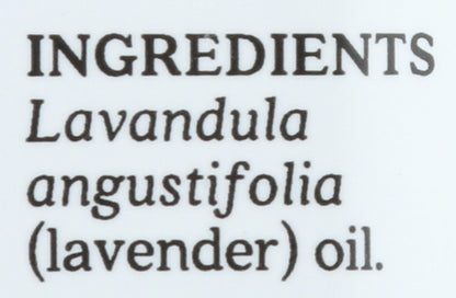 Aura Cacia 100% Pure Lavender Essential Oil – GC/MS Tested, 15 ml (0.5 fl oz)