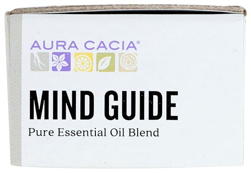 Aura Cacia Mind Guide Focusing Pure Essential Oil Blend, 0.5 Oz