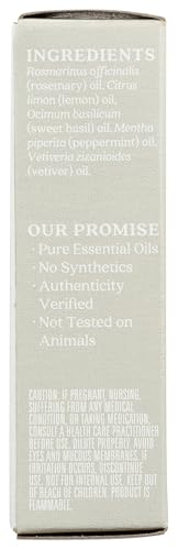 Aura Cacia Mind Guide Focusing Pure Essential Oil Blend, 0.5 Oz