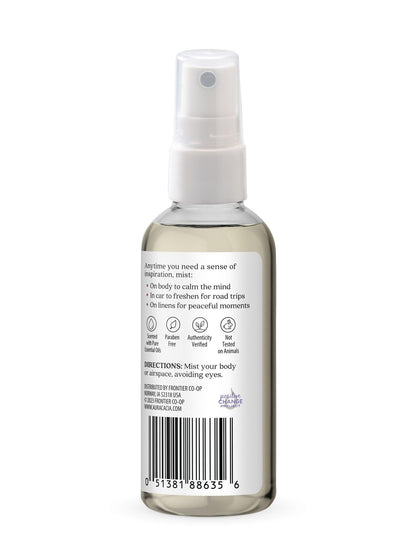 Aura Cacia Peaceful Patchouli & Sweet Orange Room & Body Mist — 4 oz
