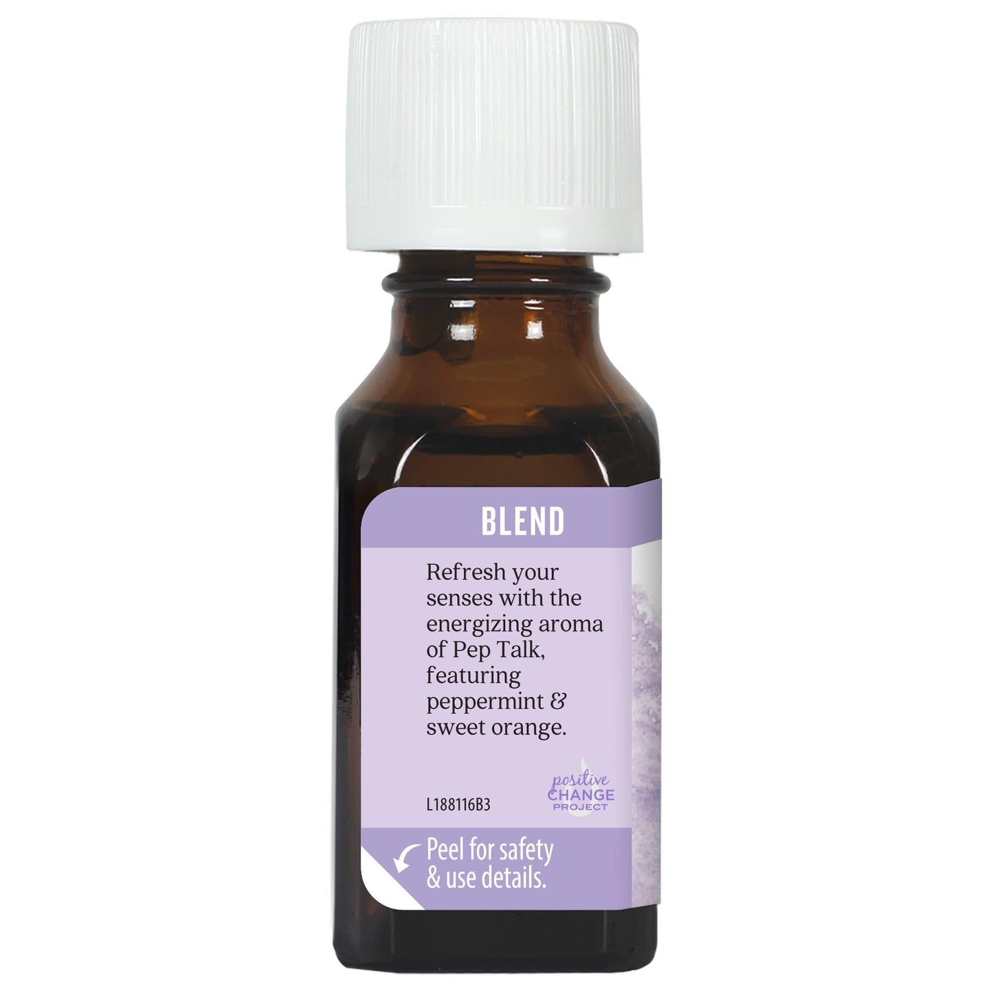 Aura Cacia Essential Solutions Pep Talk Oil Blend – 0.5 fl oz