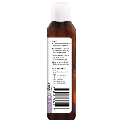 Aura Cacia Body Oil - Relaxing Lavender, 8 fl oz (Pack of 2)