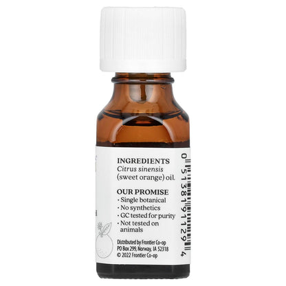 Aura Cacia Sweet Orange Essential Oil, 0.5 fl oz – Pure Citrus Aromas