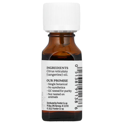 Aura Cacia Tangerine Essential Oil 0.5 fl oz | Pure & Ethically Made