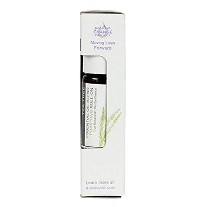 Aura Cacia Tea Tree Roll-On 0.31 fl oz – Pure Essential Oils for Skin Purification