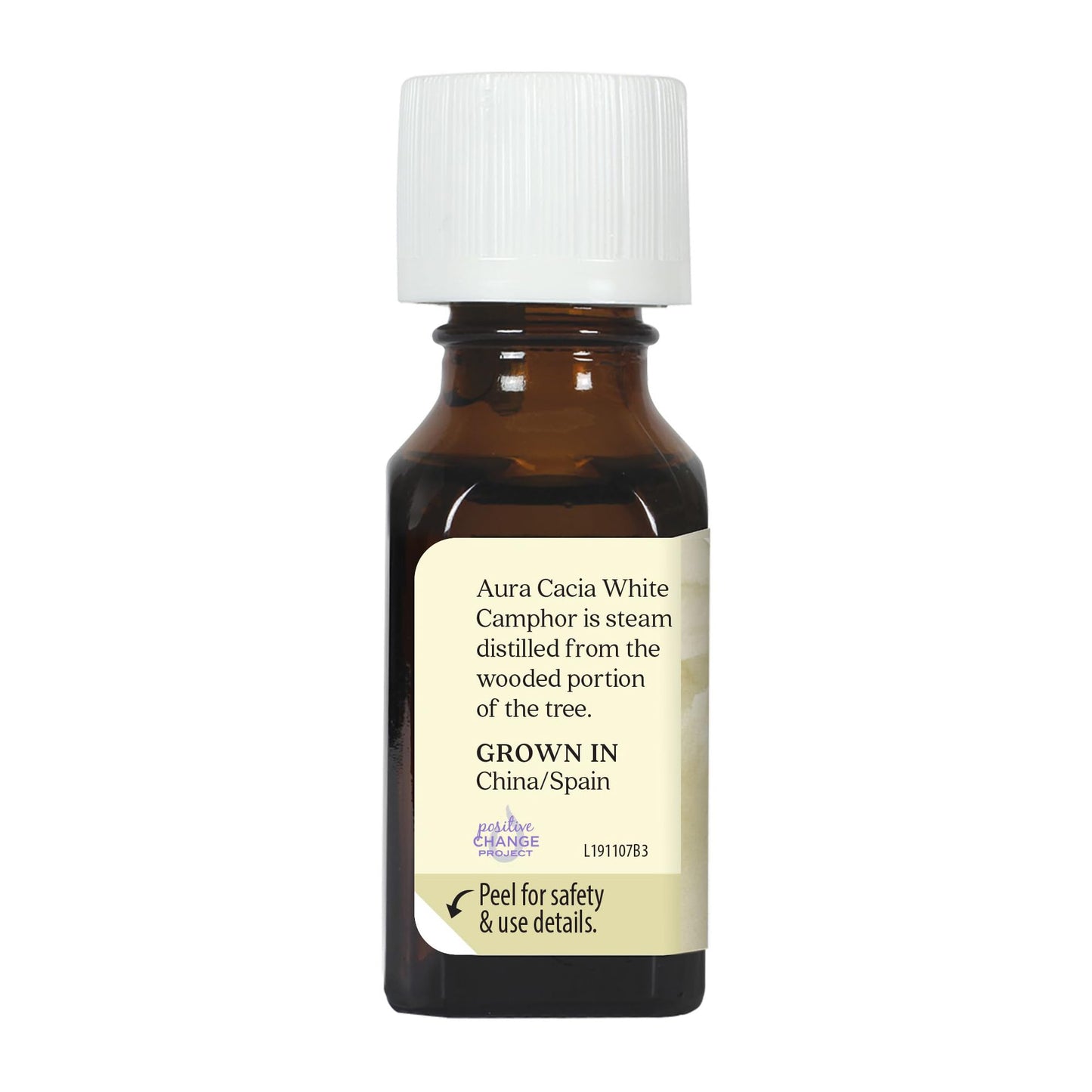 Aura Cacia 100% Pure Essential Clarifying Oil - White Camphor, 0.5 oz