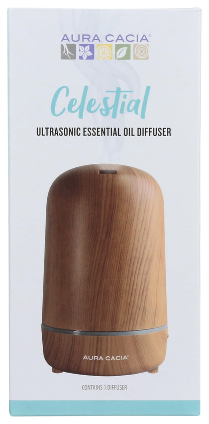 Aura Cacia Wood Grain Diffuser — Natural Home Aromatherapy, 1 Ea