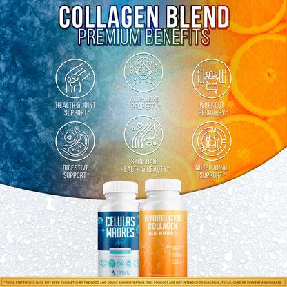 Aura Vitamin Mega Antioxidant Bundle | Hydrolyzed Collagen & AFA Stem Cell – 60 Capsules (2)