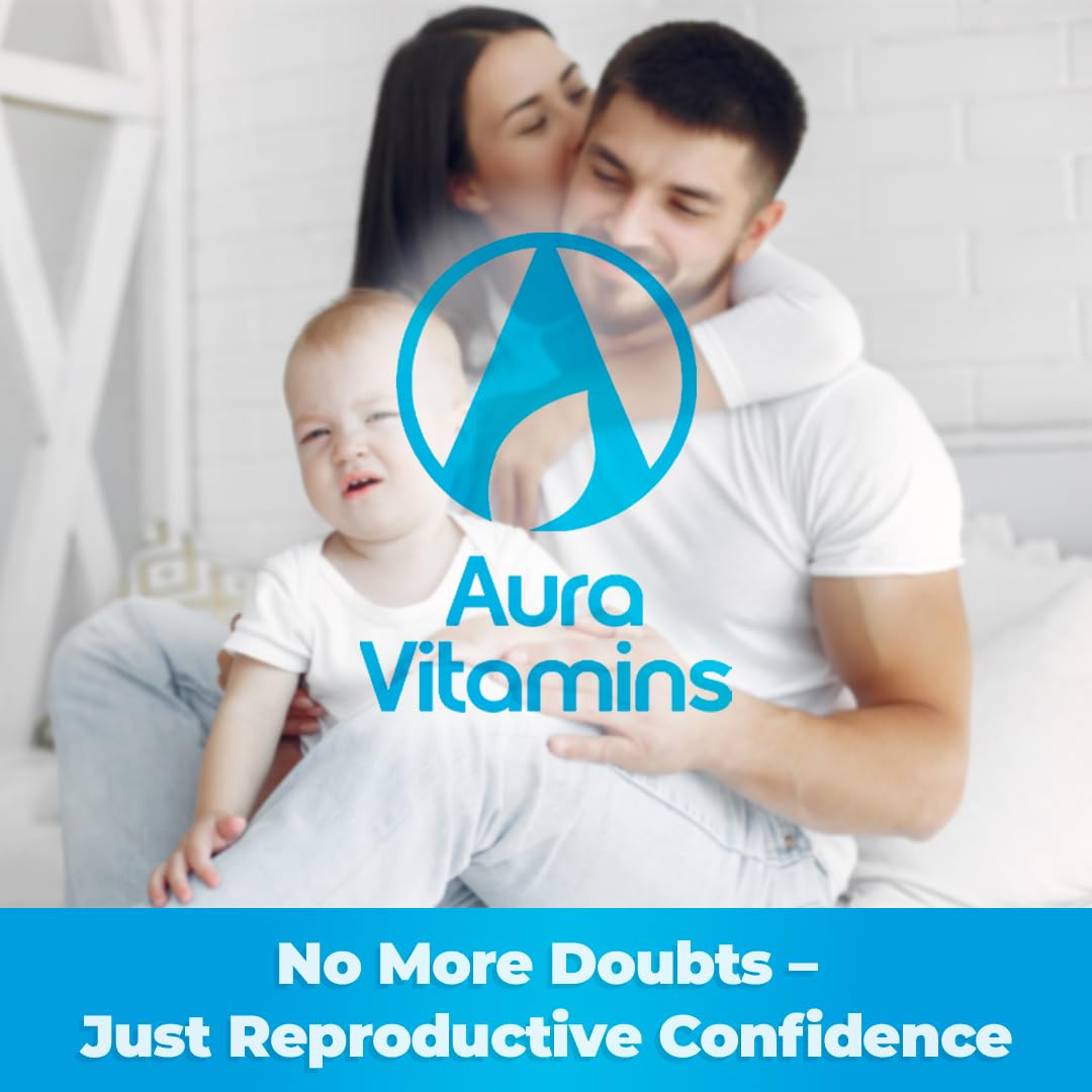 Fertili-T by Aura Vitamins – Male Fertility Support, 1500 mg, 90 Capsules