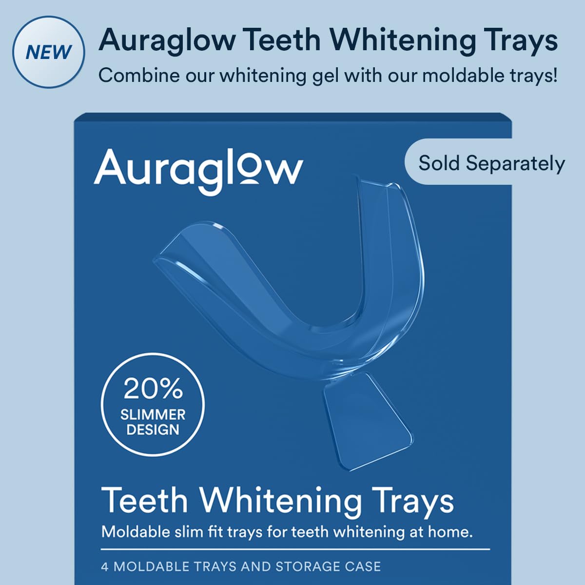 Auraglow 44% Teeth Whitening Gel Syringe Refill Pack - 3x5ml, 44% Carbamide Peroxide, 30 Treatments